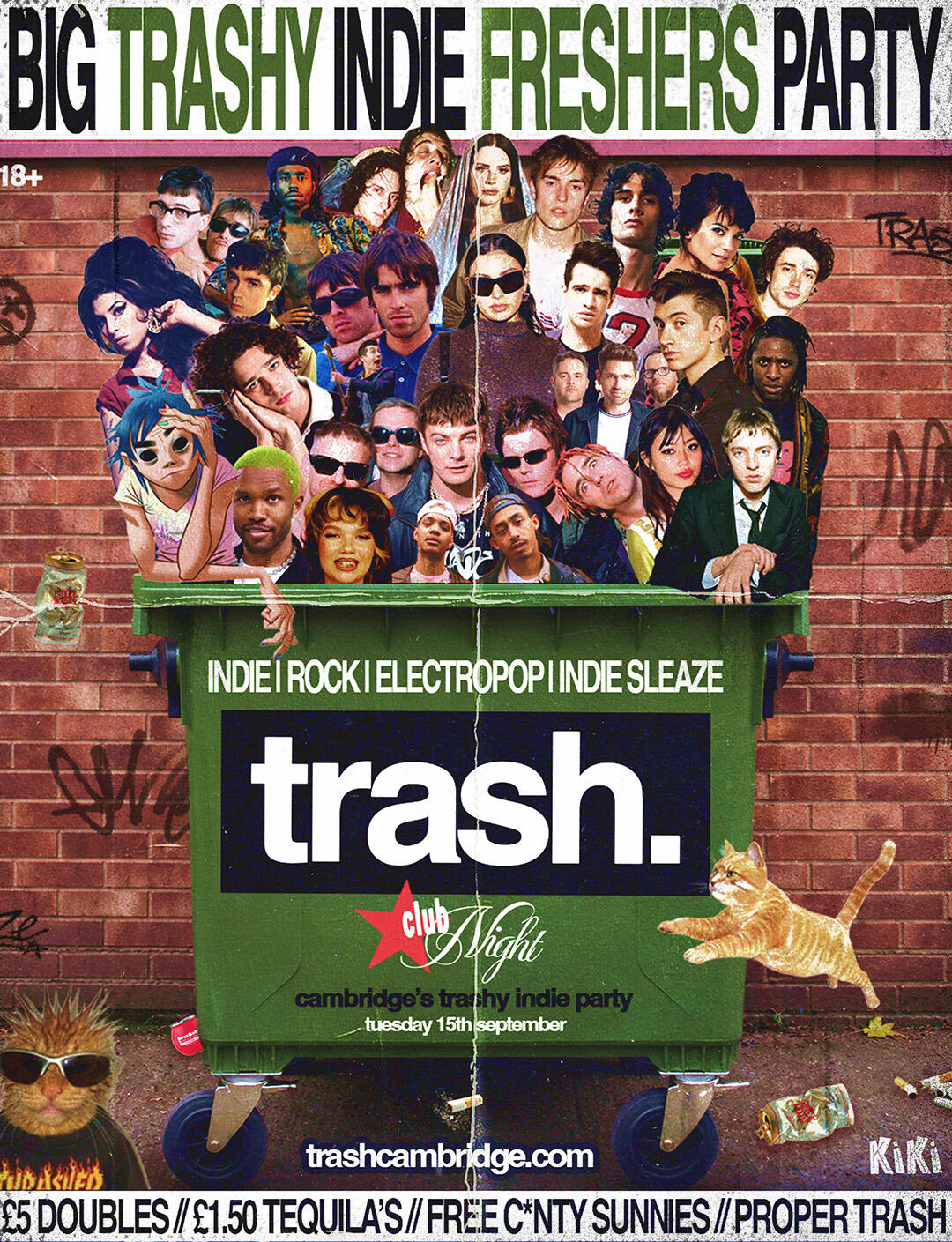 cambridge's trashiest indie party